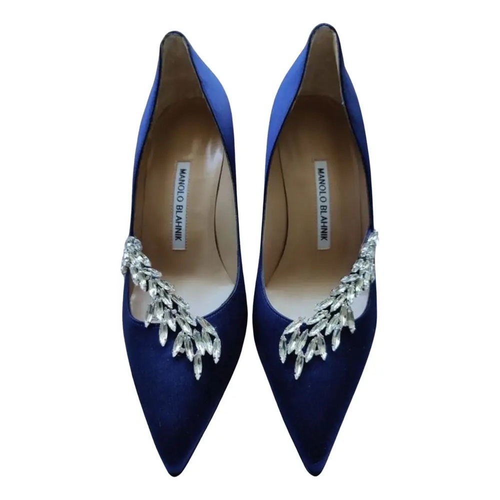 Manolo Blahnik Blue Pumps sz. 38